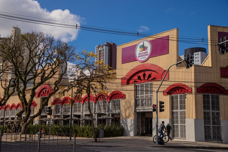 Mercado Municipal, ponto turístico 2.5 km do Hotel Curitibano